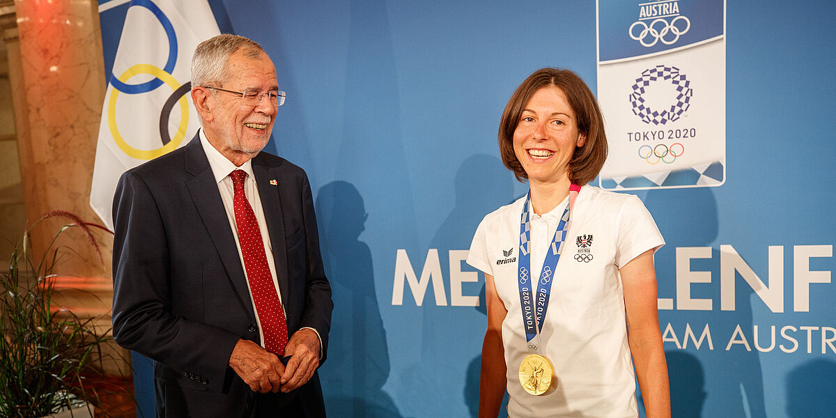 okio-Medaillengewinnerinnen und -gewinner wurden in der Hofburg geehrt