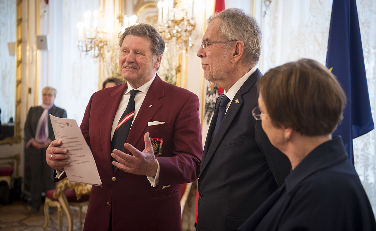Empfang für den Wiener Männergesangverein anlässlich seines 175-jährigen Bestehens