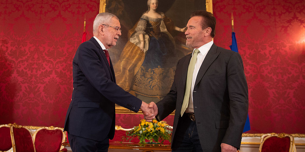 Gespräch mit Arnold Schwarzenegger