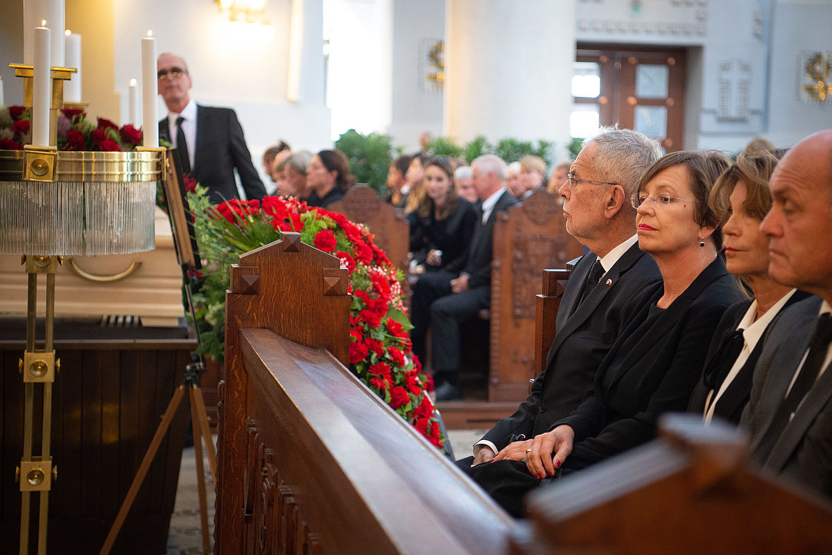 Trauerfeierlichkeiten für Bundesminister a.D. Rudolf Hundstorfer 3. September 2019