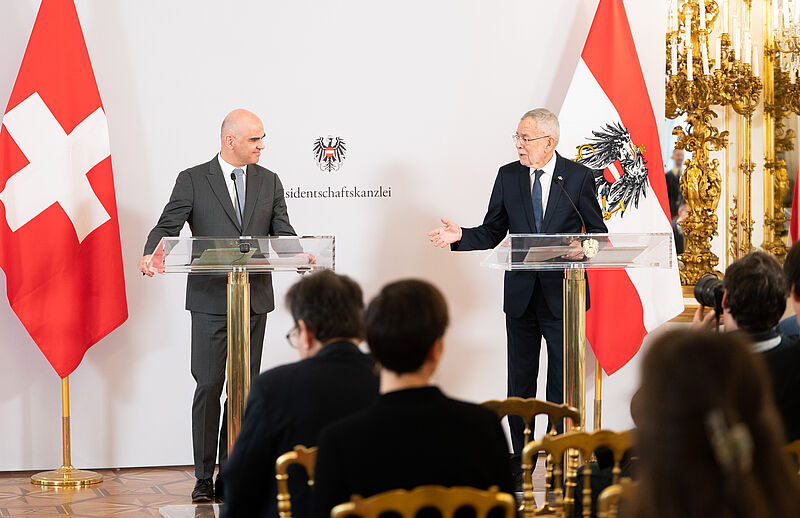 Offizieller Besuch des Bundespräsidenten der Schweizerischen Eidgenossenschaft 13. Jänner 2023