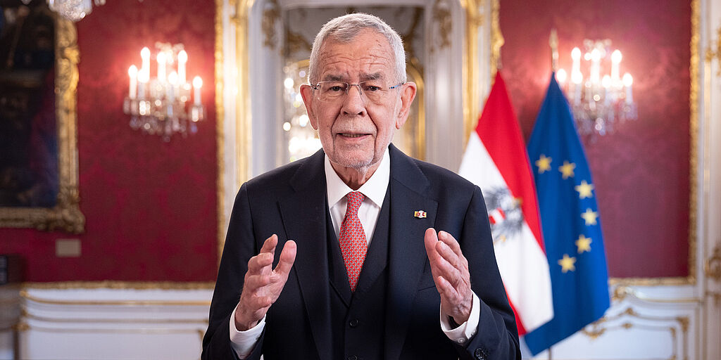 Bundespräsident bei seiner Rede zum Europatag 2024