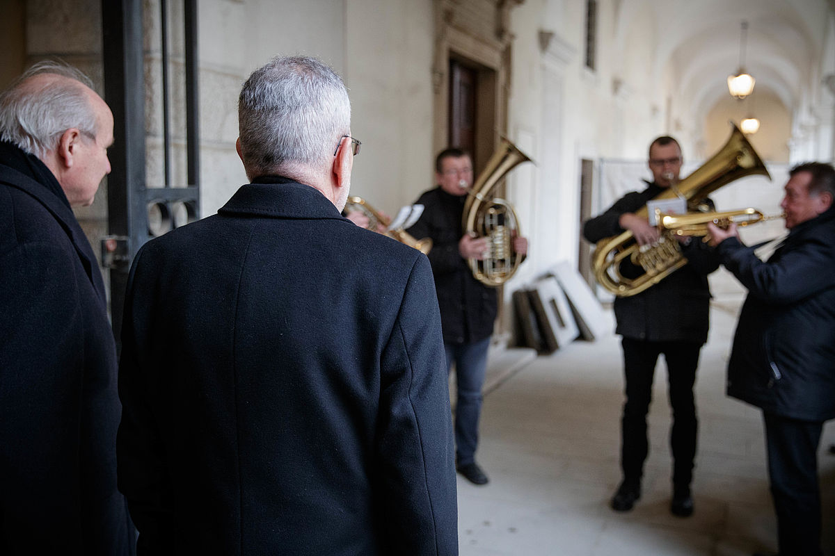 Adventsbesuch bei Kardinal Christoph Schönborn
