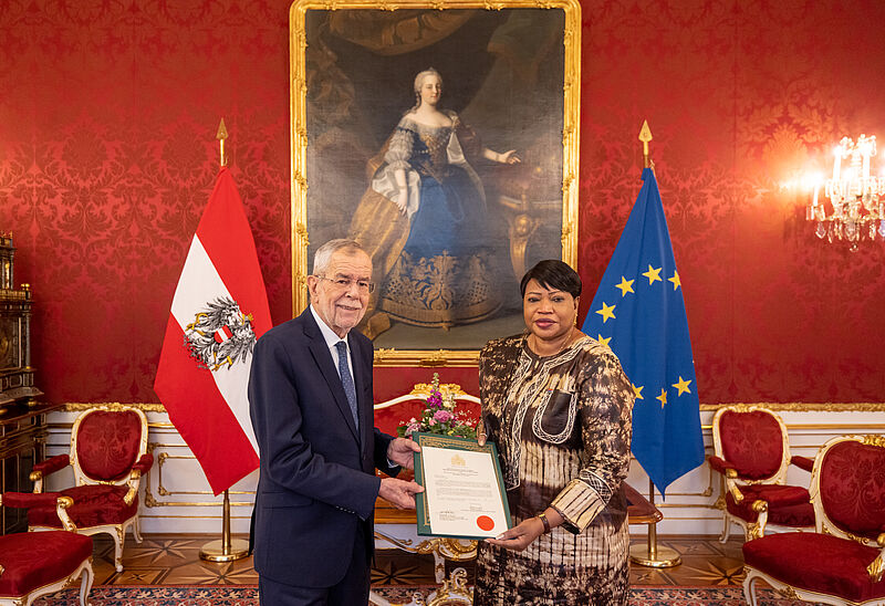 Überreichung von Beglaubigsschreiben 15. Jänner 2024