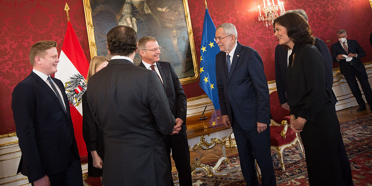 Angelobung von Thomas Stelzer zum Landeshauptmann von Oberösterreich
