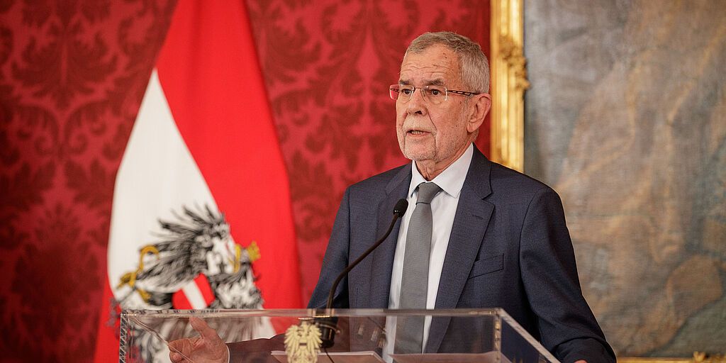 Bundespräsident Van der Bellen: Sicherstellung der Daten aus Finanzministerium weitgehend abgeschlossen