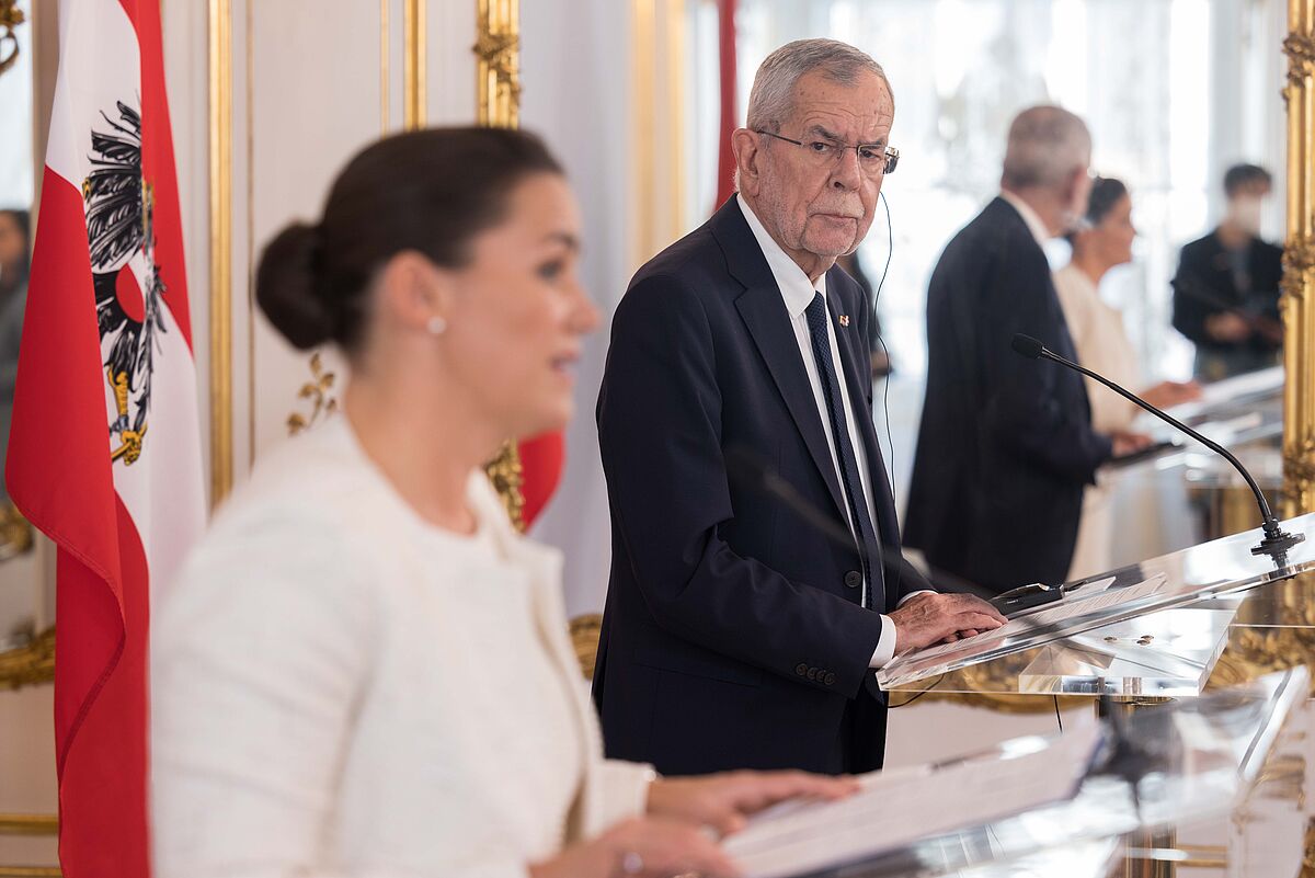 Offizieller Besuch der Präsidentin von Ungarn 27. Oktober 2022