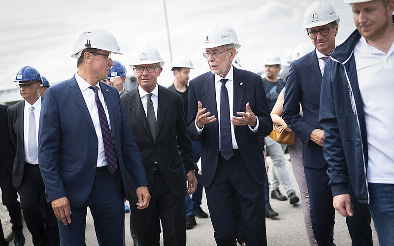 Besuch des Gasspeichers Haidach 5 26. Juli 2022
