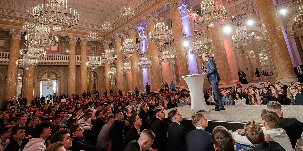 Schülerinnen- und Schülertag in der Hofburg