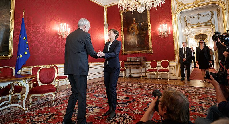 Gespräch mit SPÖ-Chefin Pamela Rendi-Wagner 20. Mai 2019