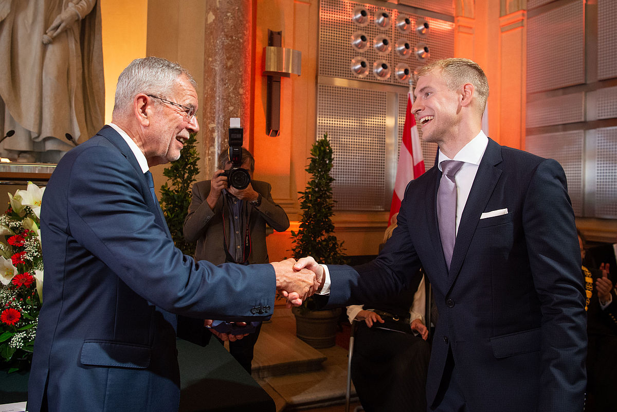 Sub auspiciis-Promotion an der TU Graz 27. Juni 2019