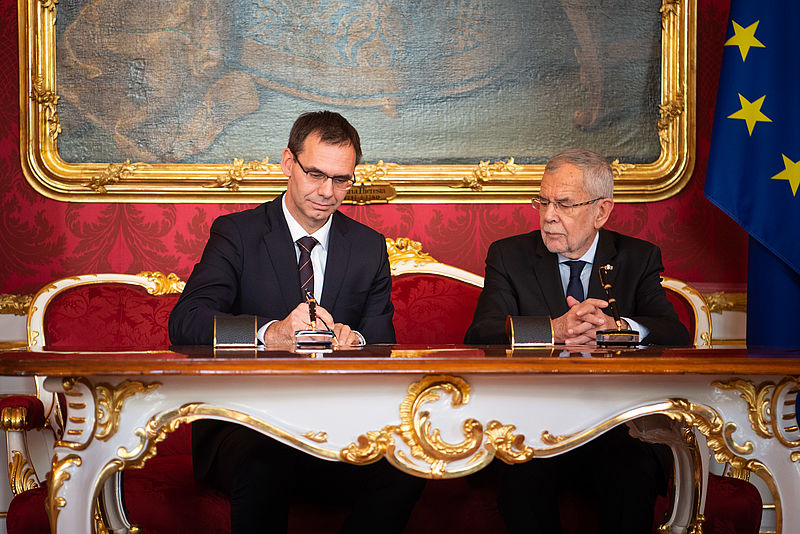 Angelobung von Markus Wallner 14. November 2019