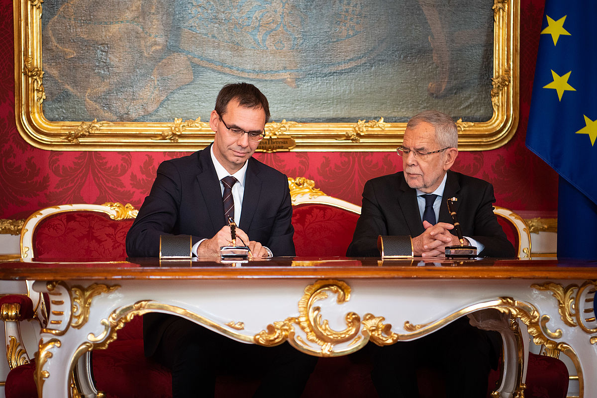 Angelobung von Markus Wallner 14. November 2019