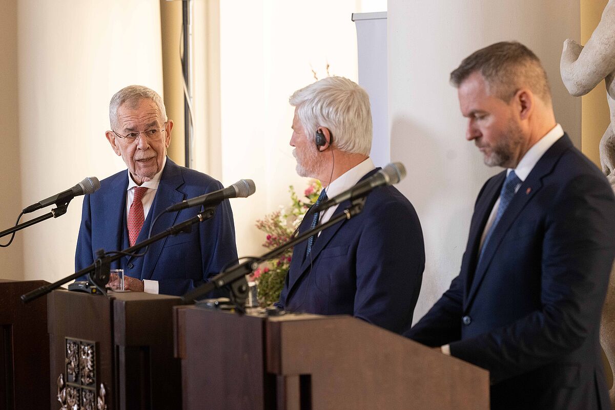 Slavkov-Präsidentengipfel 5. März 2025