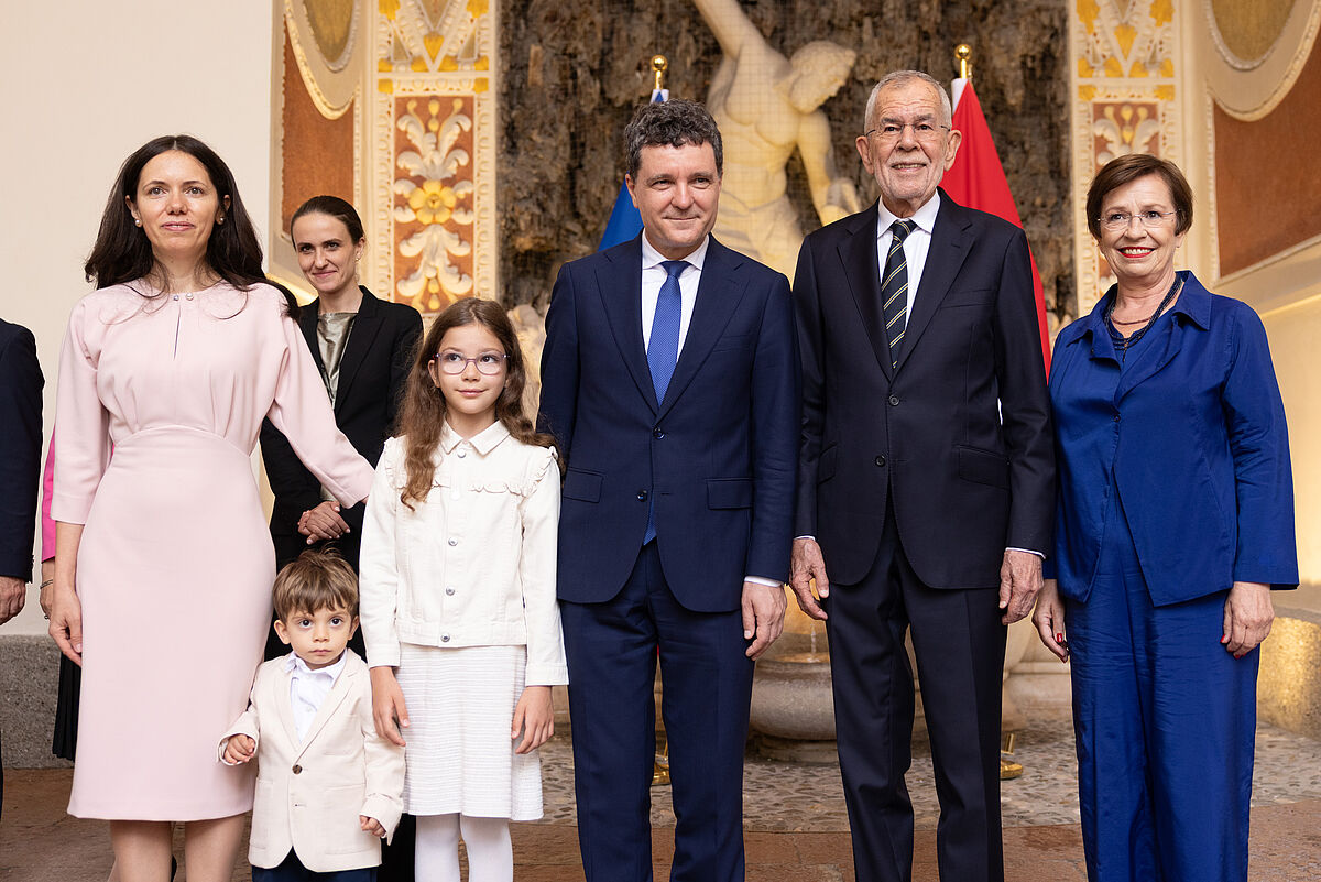 Offizieller Besuch des rumänischen Amtskollegen Dan in Salzburg 25. Juli 2025