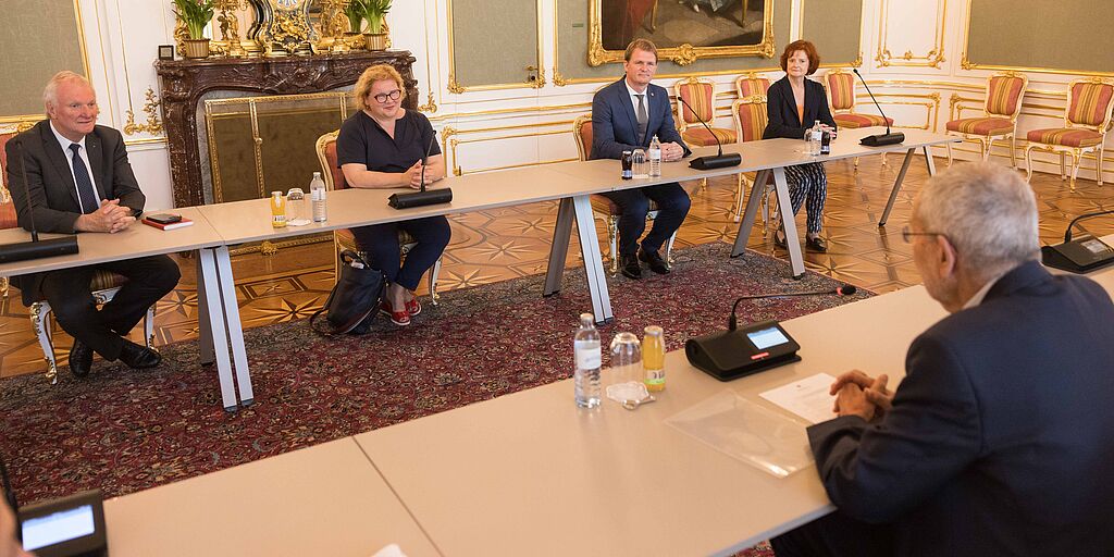 Antrittsbesuch des Bundesratspräsidiums