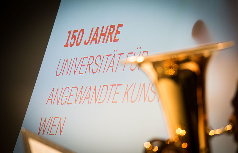 Festakt "150 Jahre Universität für angewandte Kunst Wien"