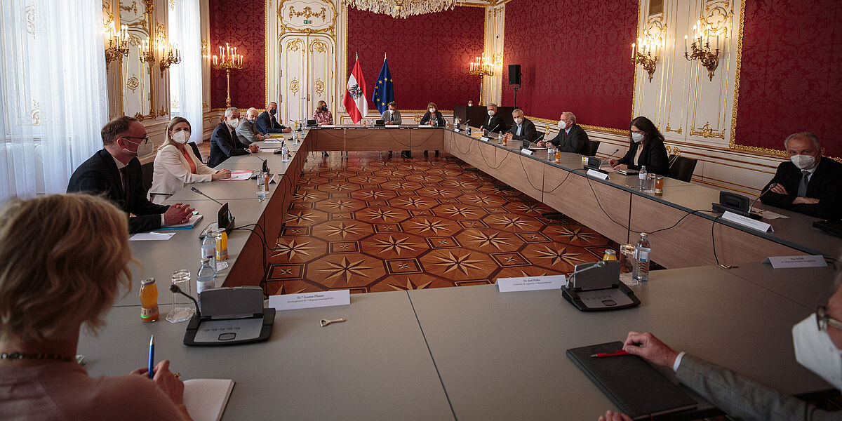 Bundespräsident Van der Bellen empfing Volksgruppenvertreterinnen und -vertreter