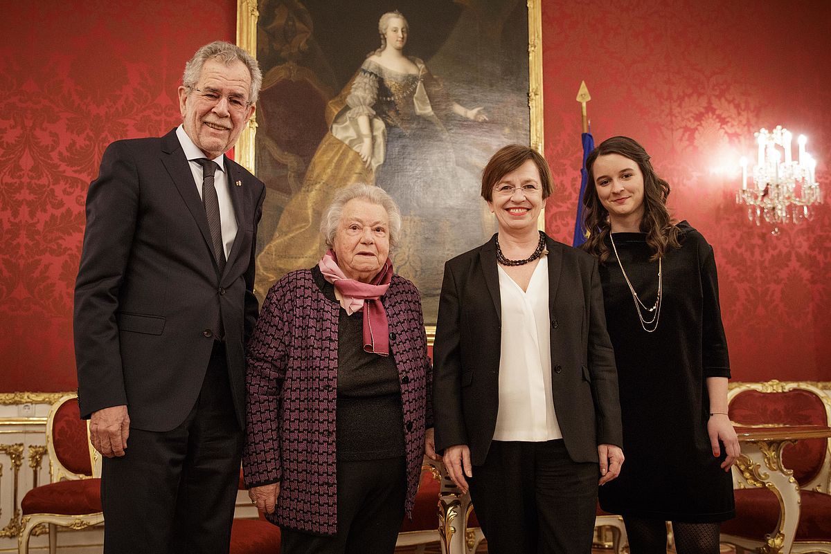 Buchpräsentation mit Frau Gertrude Pressburger