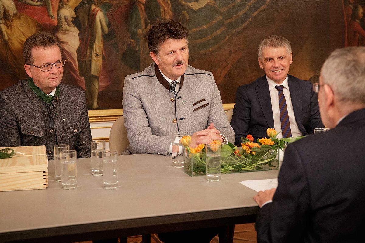 Gespräch mit dem Präsidium des Landarbeiterkammertages