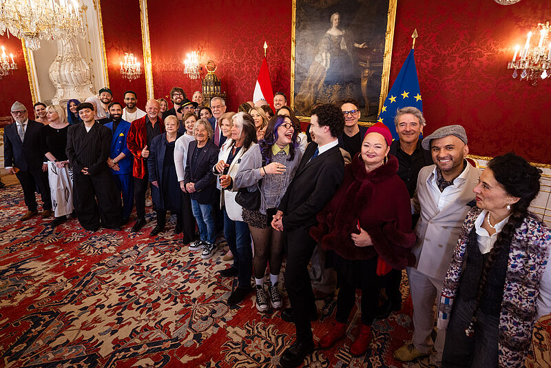 Österreichs ESC-Stars bei Alexander Van der Bellen 21. April 2026