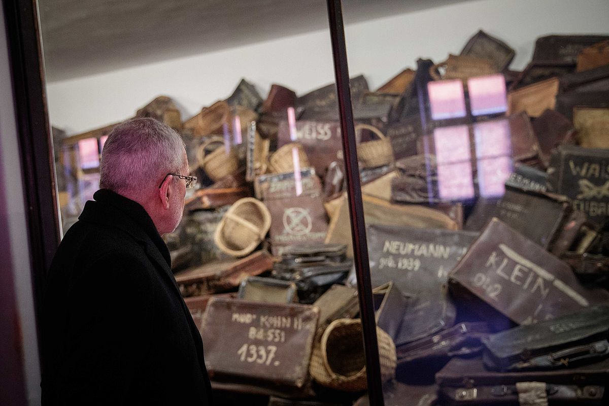 Gedenkakt anlässlich des 75. Jahrestages der Befreiung des Konzentrationslagers Auschwitz-Birkenau 27. Jänner 2020