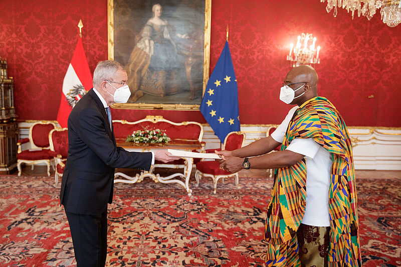 Überreichung von Beglaubigungsschreiben 3. März 2021