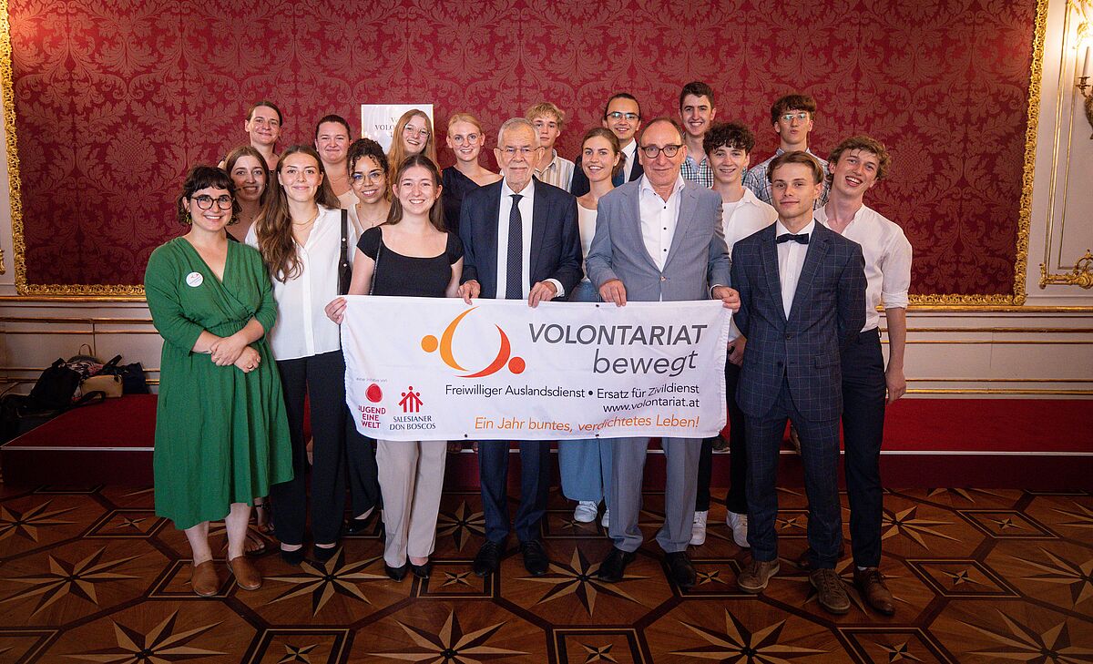 Verabschiedung von Gedenk-, Sozial- und Friedensdienstleistenden, 10. Juli 2024