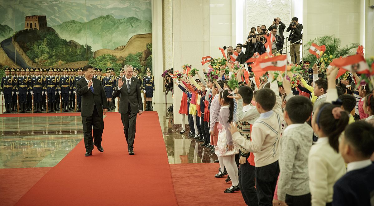 Staatsbesuch in China