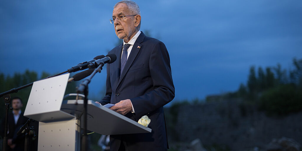 Rede des Bundespräsidenten bei Gedenkakt im KZ Gusen