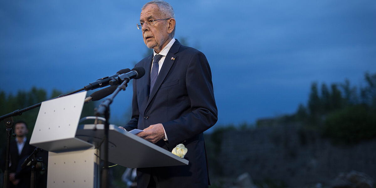 Rede des Bundespräsidenten bei Gedenkakt im KZ Gusen