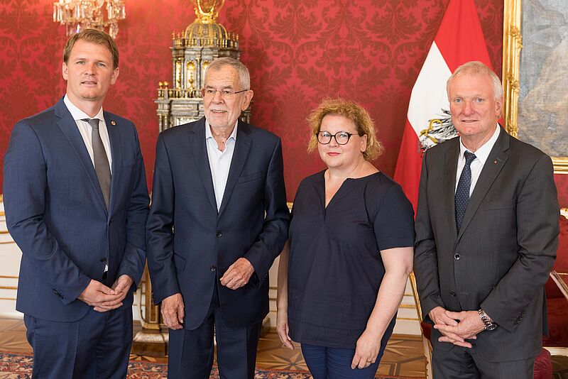 Antrittsbesuch des Bundesratspräsidiums 4. Juli 2022