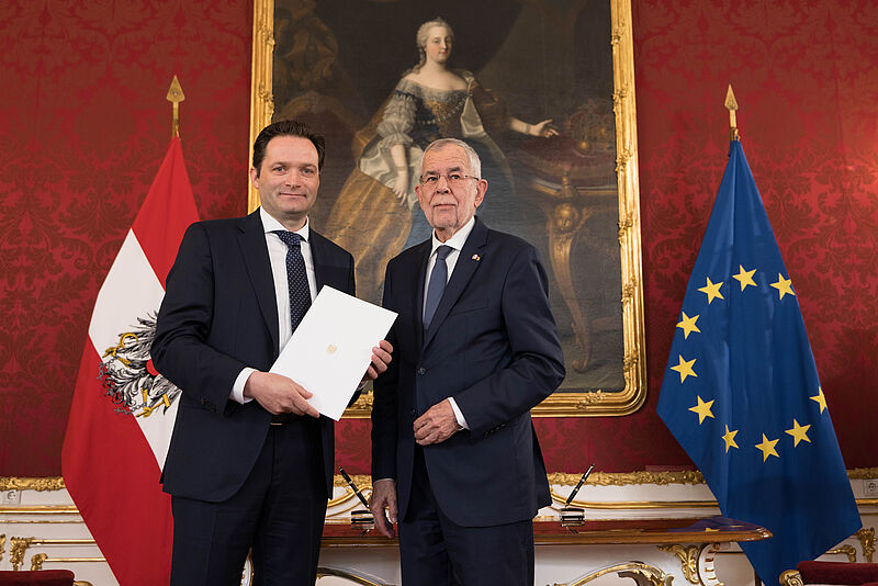 Angelobung von Norbert Totschnig  18. Mai 2022