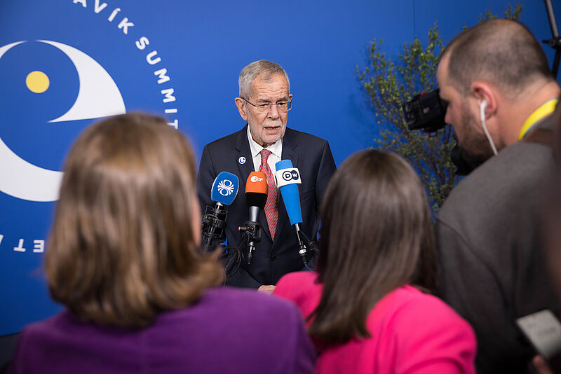 Gipfel der Staats- und Regierungschefs des Europarates in Reykjavík 16. - 17. Mai 2023