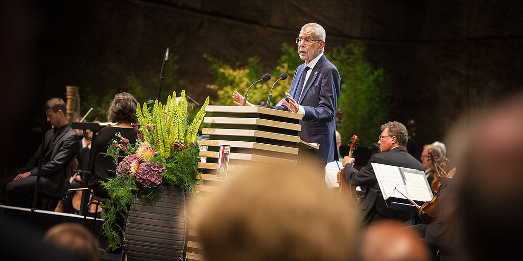 Rede von Bundespräsident Alexander Van der Bellen anlässlich der Eröffnung der Salzburger Festspiele 2022