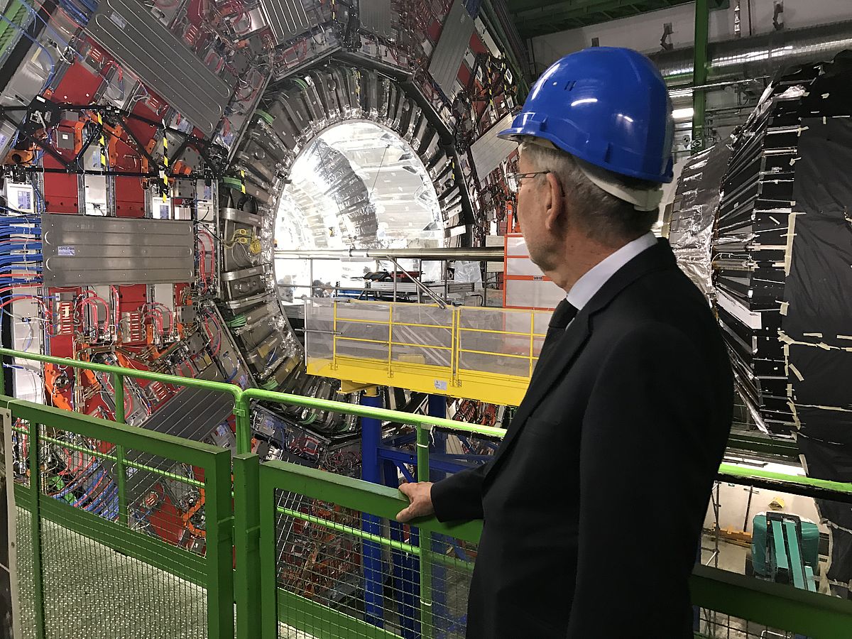Besuch bei der Europäischen Organisation für Kernforschung CERN
