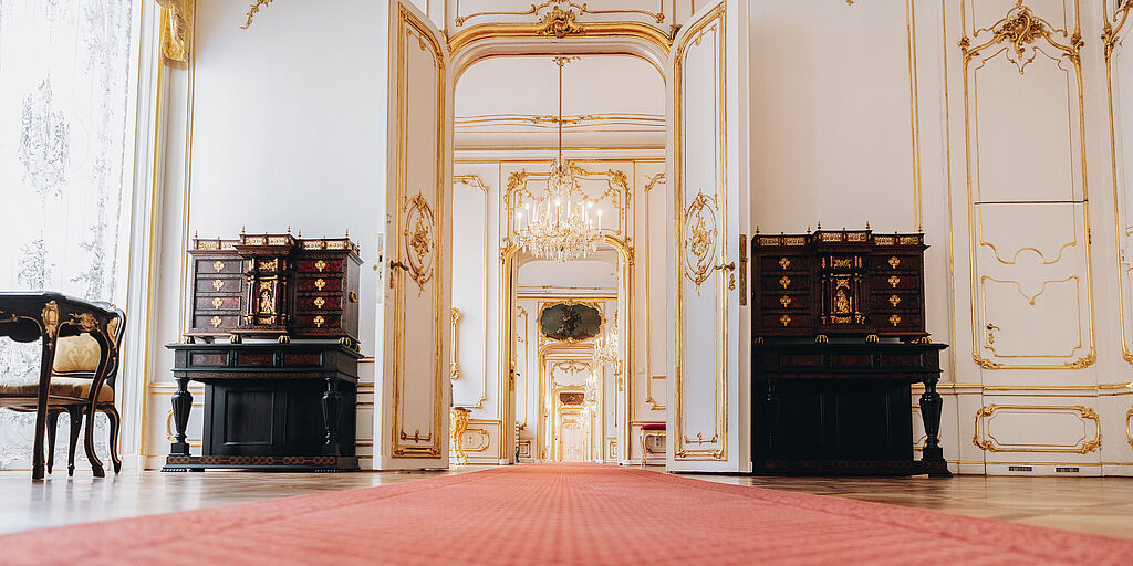 Der lange Gang in der Präsidentschaftskanzlei