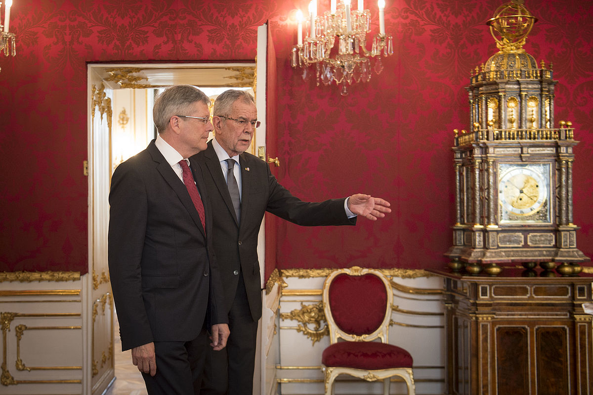 Angelobung von Peter Kaiser zum Landeshauptmann von Kärnten