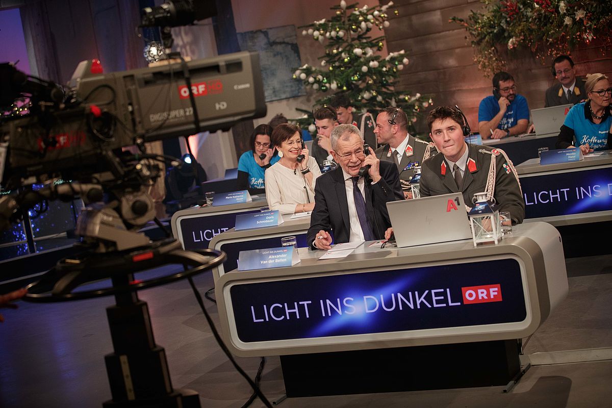 Licht ins Dunkel - Spendentelefon 24. Dezember 2019