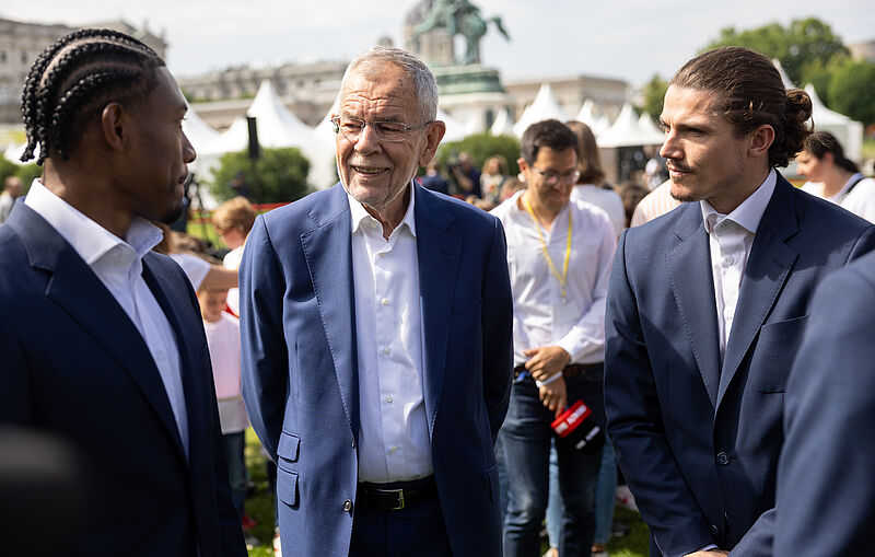 Verabschiedung des Fußball-Nationalteams 6. Juni 2024