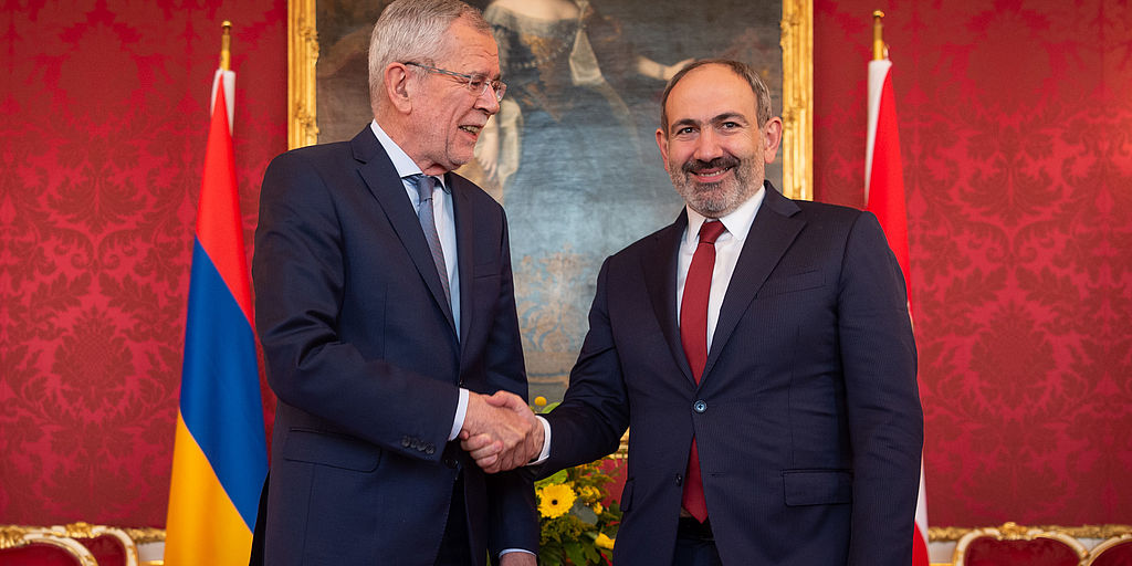 Gespräch mit dem Premierminister der Republik Armenien