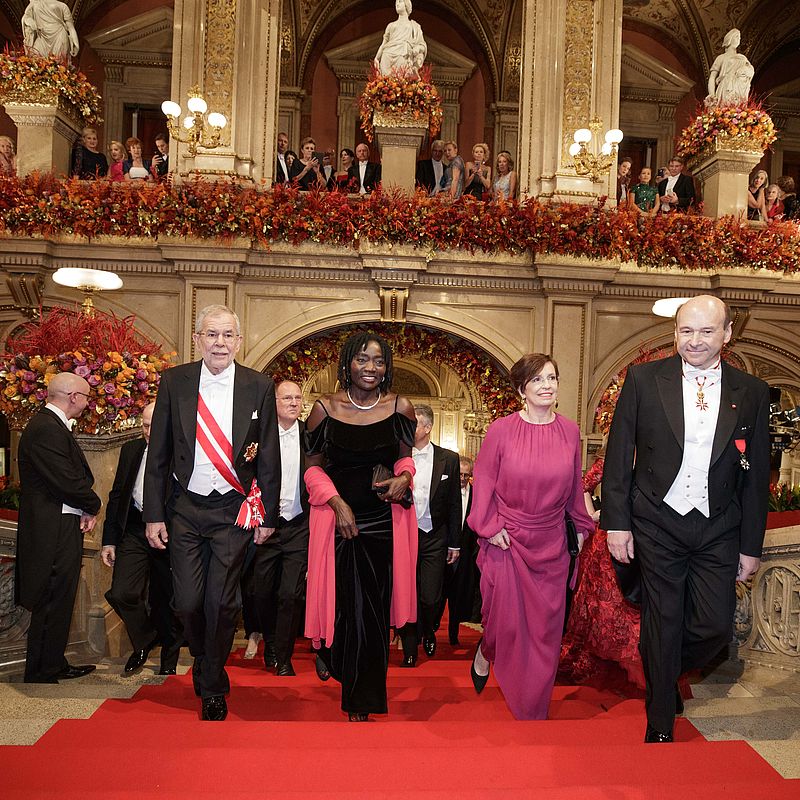 Eröffnung des Wiener Opernballs 28. Februar 2019