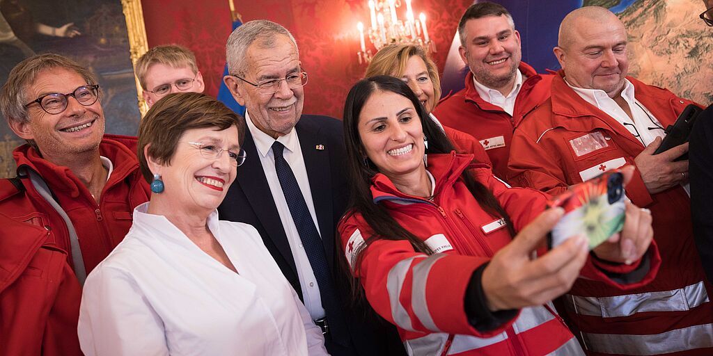 Besuch von Repräsentantinnen und Repräsentanten aus der Zivilgesellschaft