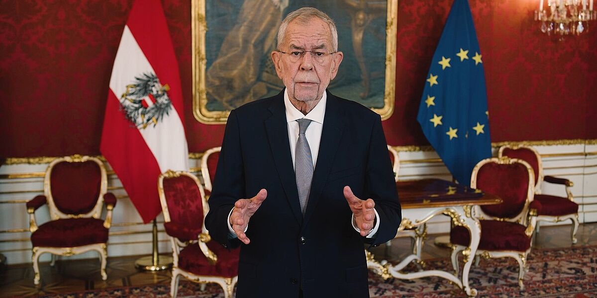 Videobotschaft Bundespräsident Alexander Van der Bellen  Jahrestag des 7. Oktobers 2023 