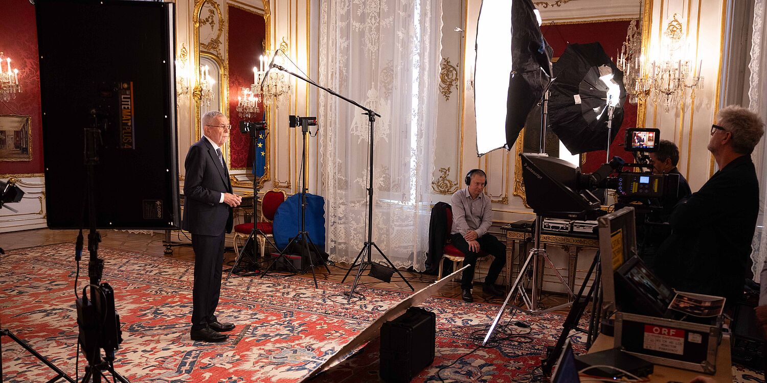 Making of "TV-Ansprache"