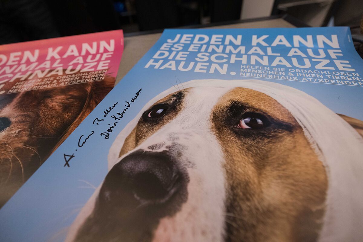 Bundespräsident Van der Bellen besuchte neunerhaus 2. Dezember 2022