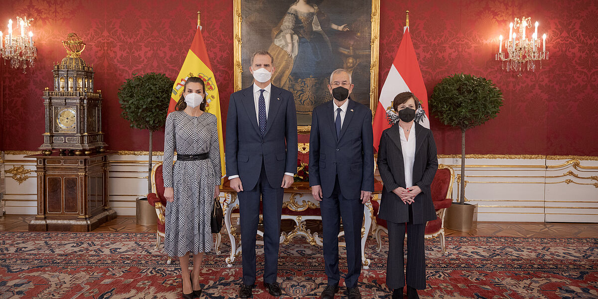 Bundespräsident Alexander Van der Bellen trifft Belgiens König Philippe in Brüssel