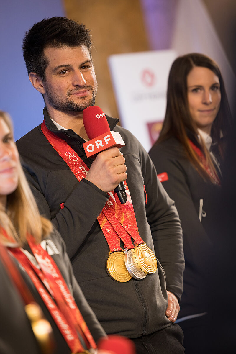 Vereidigung und Verabschiedung der Delegation für die Paralympischen Spiele 2022 in Peking 21. Februar 2022