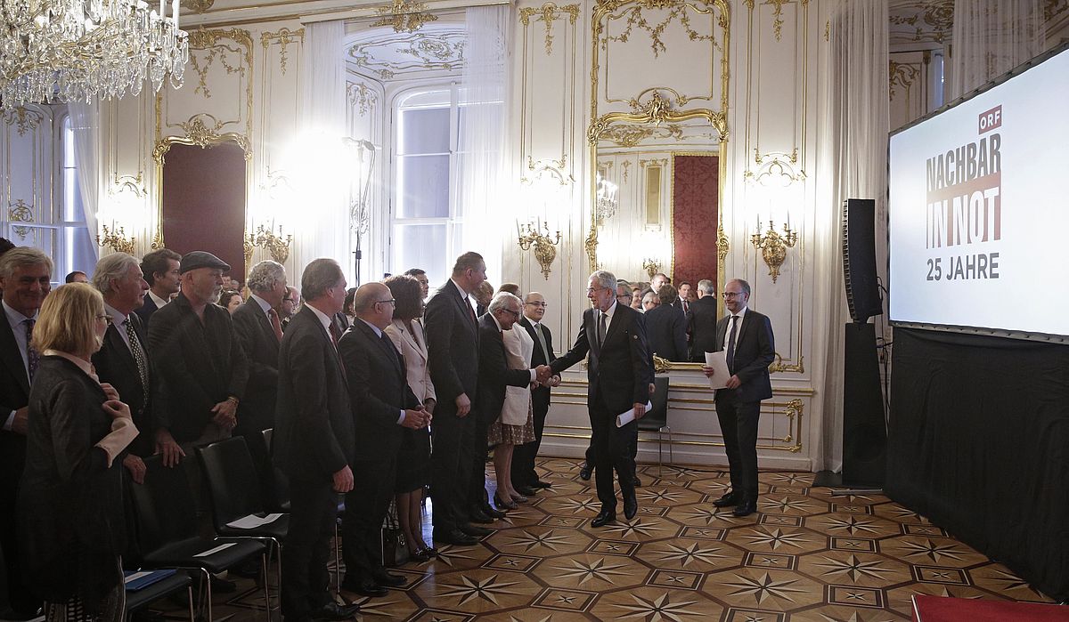 Festveranstaltung anlässlich des Jubiläums „25 Jahre Nachbar in Not“