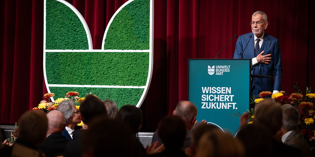 Rede von Bundespräsident Alexander Van der Bellen anlässlich 40 Jahre Umweltbundesamt.